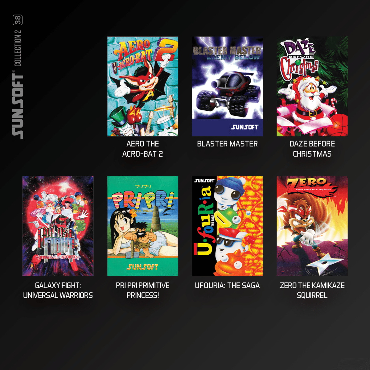 Blaze Evercade - Sunsoft Collection 2 - Cartouche n°38 - Jeux Rétro - Evercade - Shop Just for Games