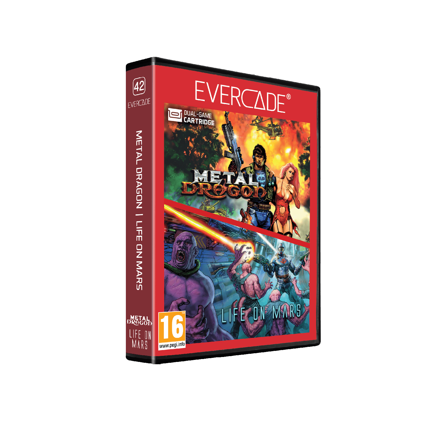 Blaze Evercade - Metal Dragon/Life on Mars - Cartouche n° 42 - Jeux Rétro - Evercade - Shop Just for Games