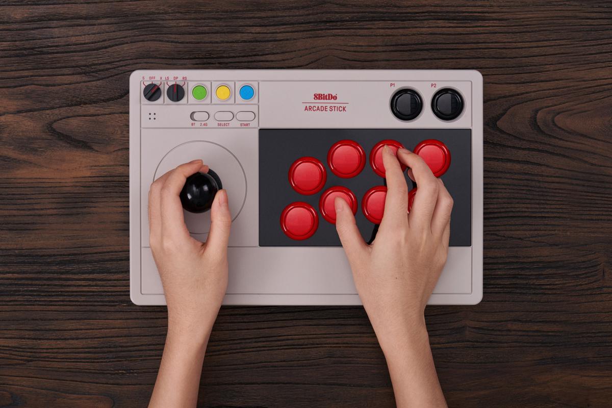 8Bitdo Arcade Stick TRUXTON Steam Bundle (Stick compatible Switch & PC) - Manettes - 8Bitdo - Shop Just for Games