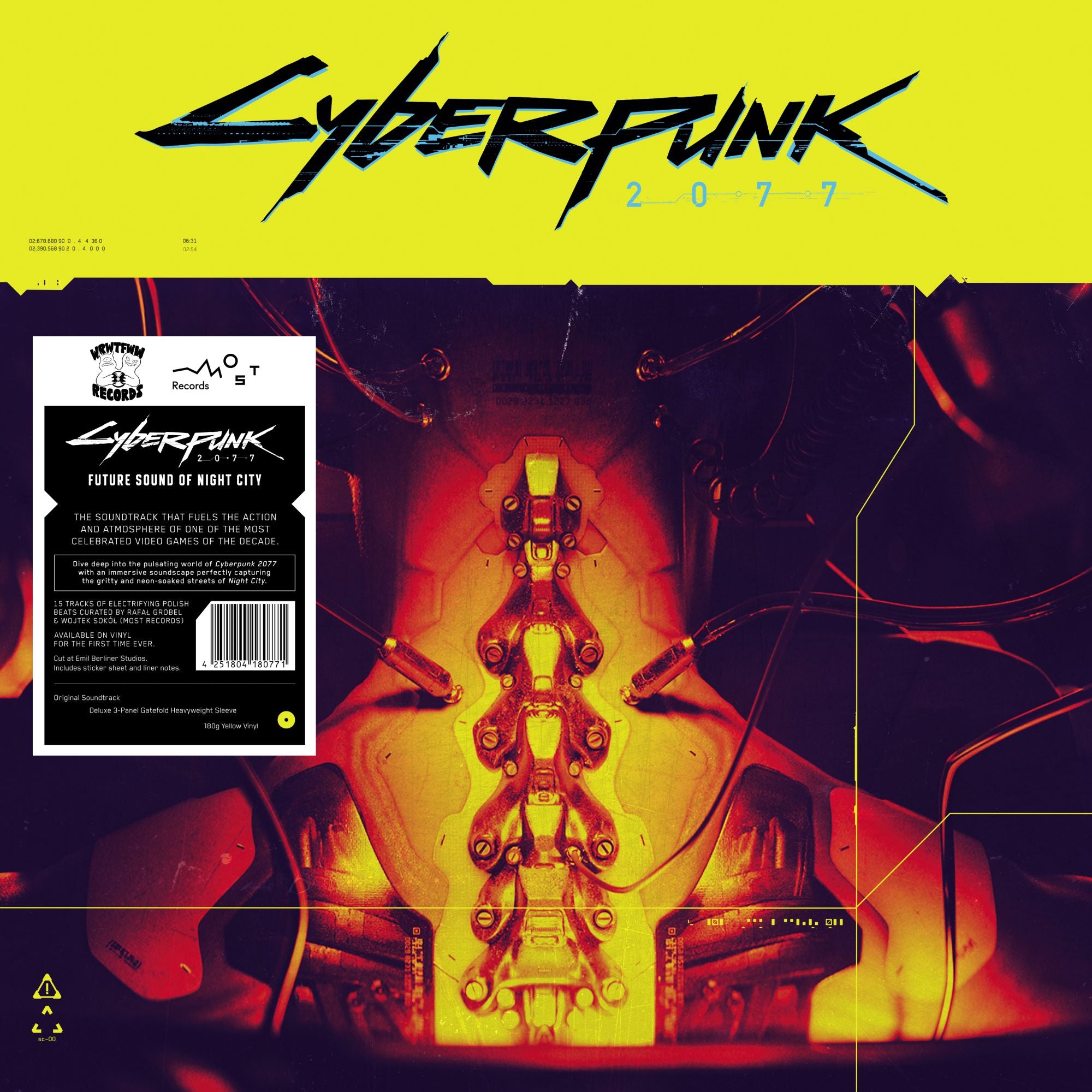 Cyberpunk 2077 Future Sound of Night City Vinyle 3LP