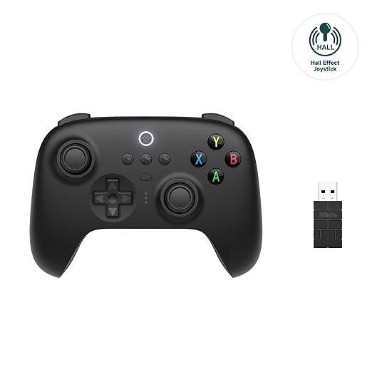 8BitDo Ultimate 2.4G Wireless HALL EFFECT - Black Edition - Manettes - 8Bitdo - Shop Just for Games