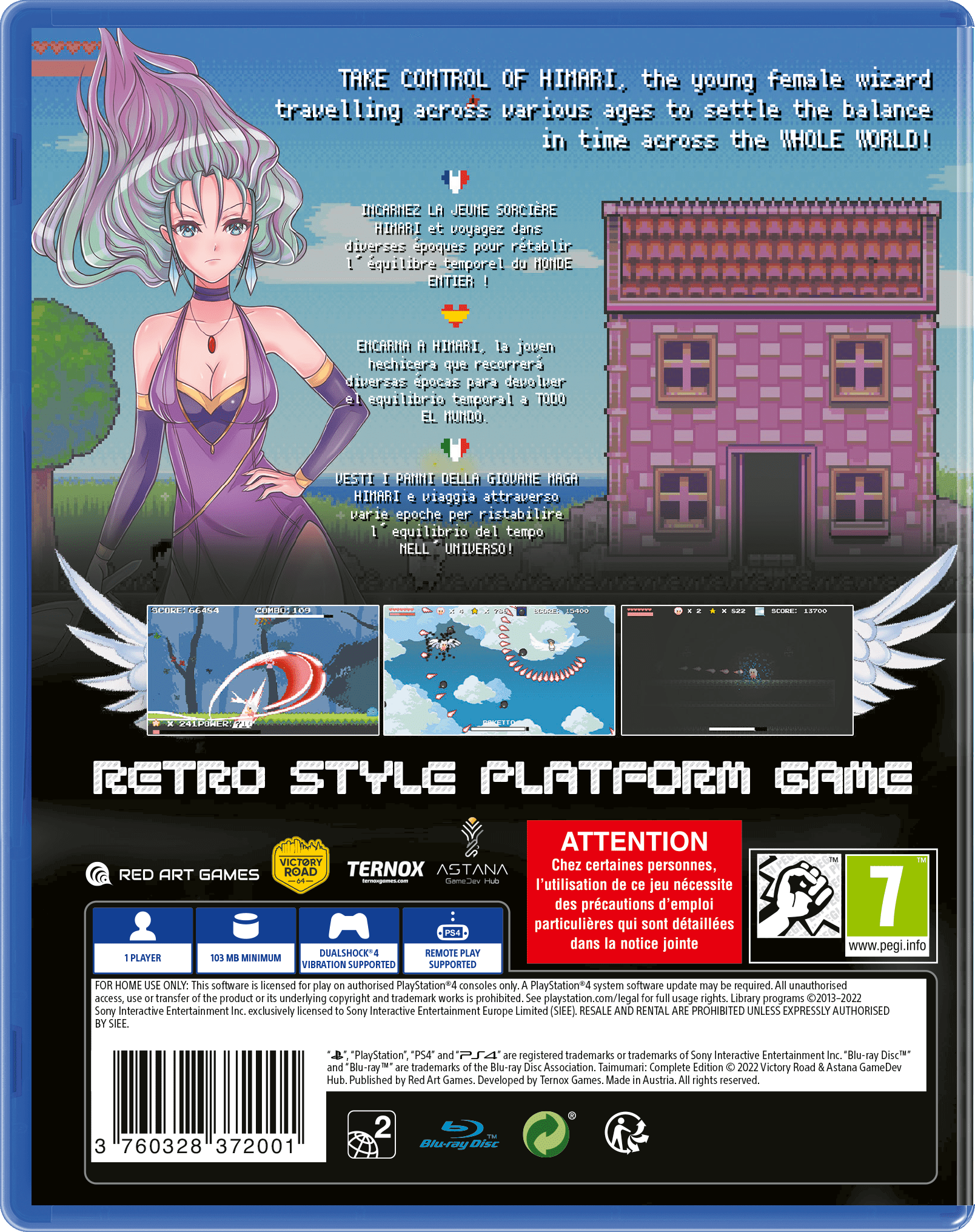 Taimumari Complete Edition PS4 - Jeux Vidéo Physique - Red Art Games - Shop Just for Games