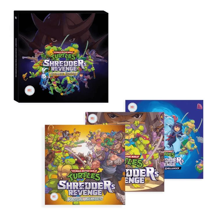 Shredder's Revenge Ultimate Edition OST Vinyle Coffret 4LP - Vinyles - BIGWAX - Shop Just for Games
