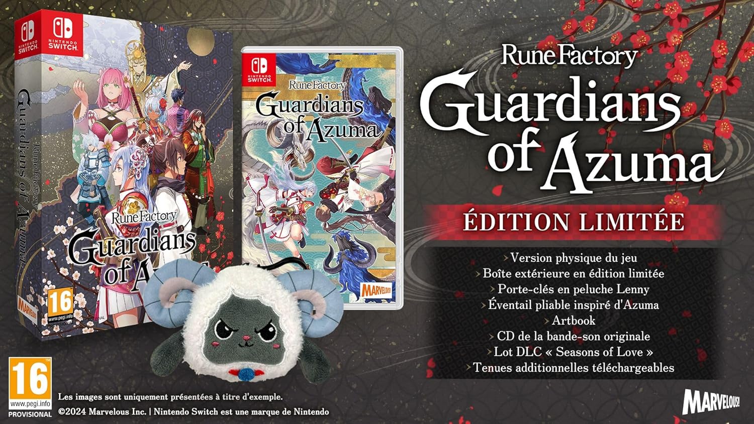 Rune Factory Guardians of Azuma Limited Edition Nintendo Switch - Jeux Vidéo Physique - MARVELOUS - Shop Just for Games