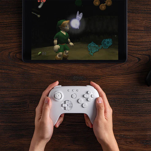 Manette 8BitDo 64 Bluetooth édition grise - Compatible Analogue 3D, Switch 1 et 2, PC, Mobile (Copie)