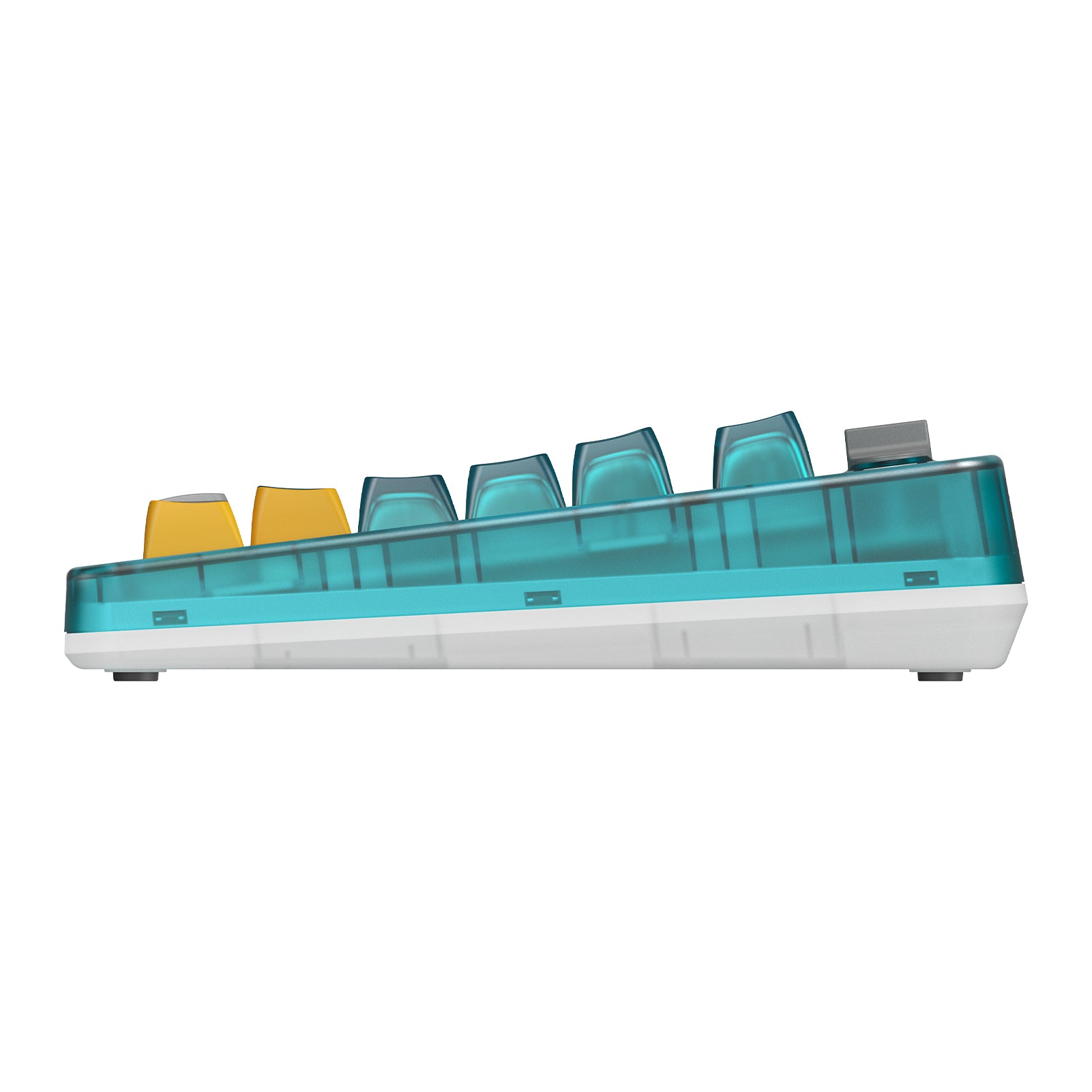 8BitDo Retro Mechanical Keyboard Clear Blue Edition (Clavier Qwerty 87 touches - DISPOSITION ANSI / ANSI LAYOUT)