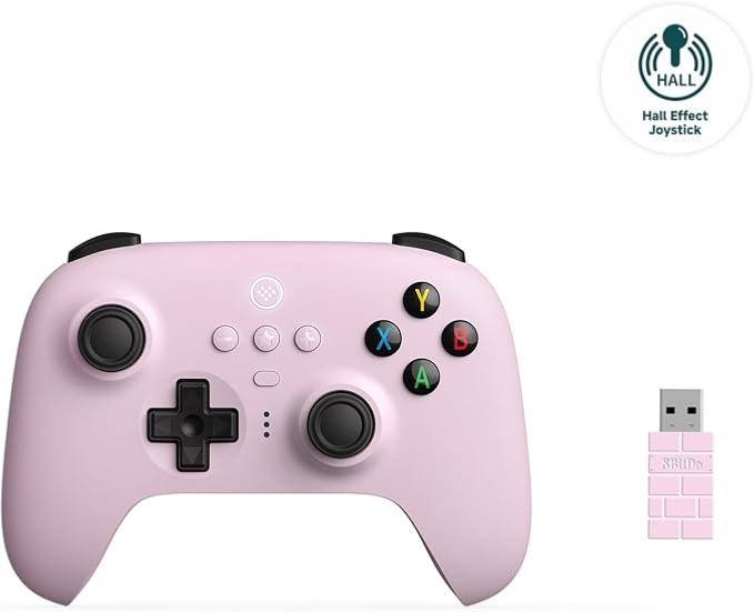 8BitDo Ultimate 2.4G Wireless HALL EFFECT - Pink Edition - Manettes - 8Bitdo - Shop Just for Games