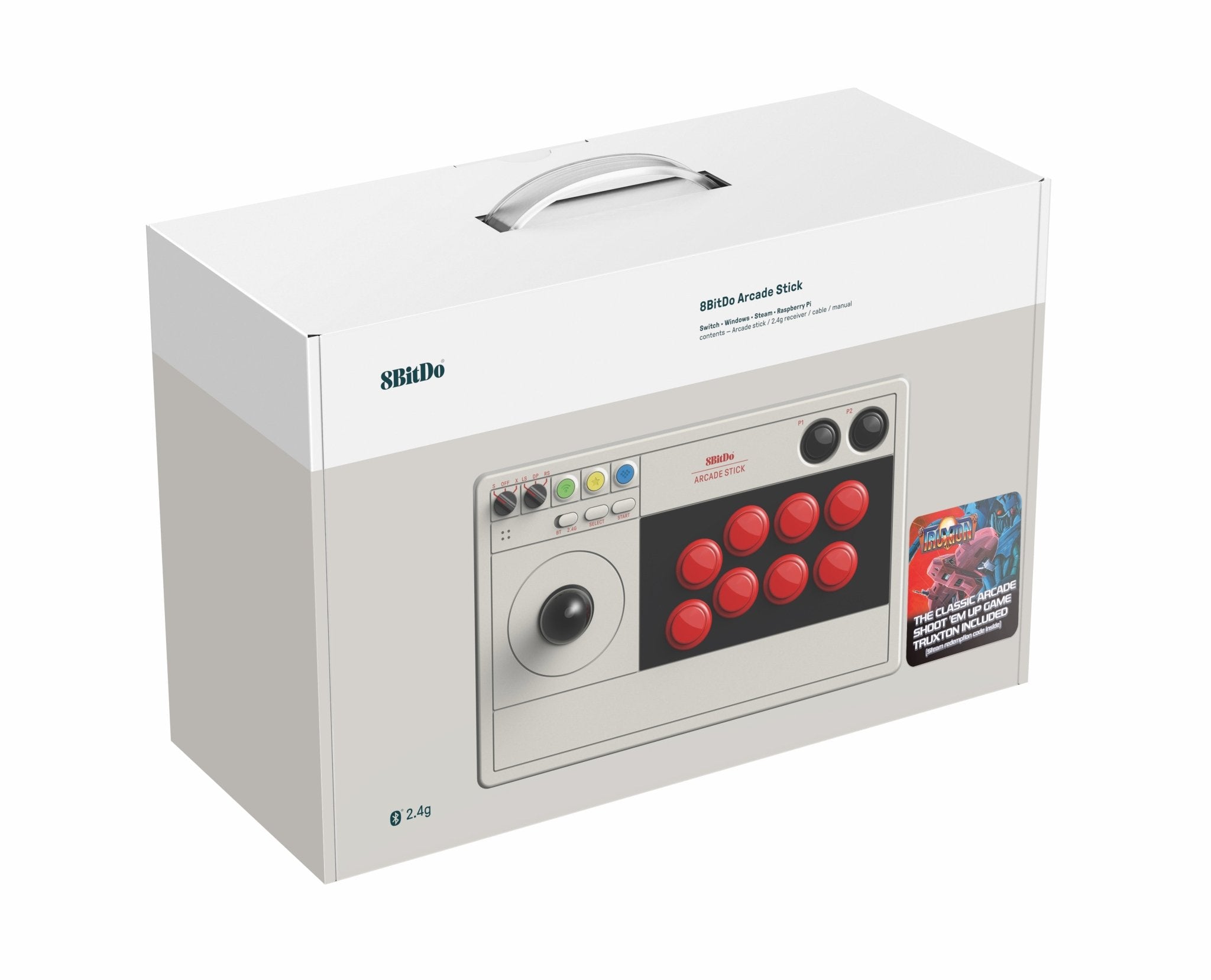8Bitdo Arcade Stick TRUXTON Steam Bundle (Stick compatible Switch & PC) - Manettes - 8Bitdo - Shop Just for Games