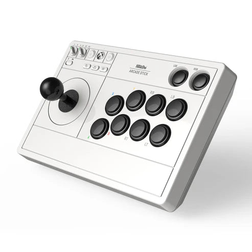 8Bitdo Arcade Stick 2.4G/USB pour Xbox Series X/S, Xbox One et Windows - Edition Blanche - Manettes - 8Bitdo - Shop Just for Games