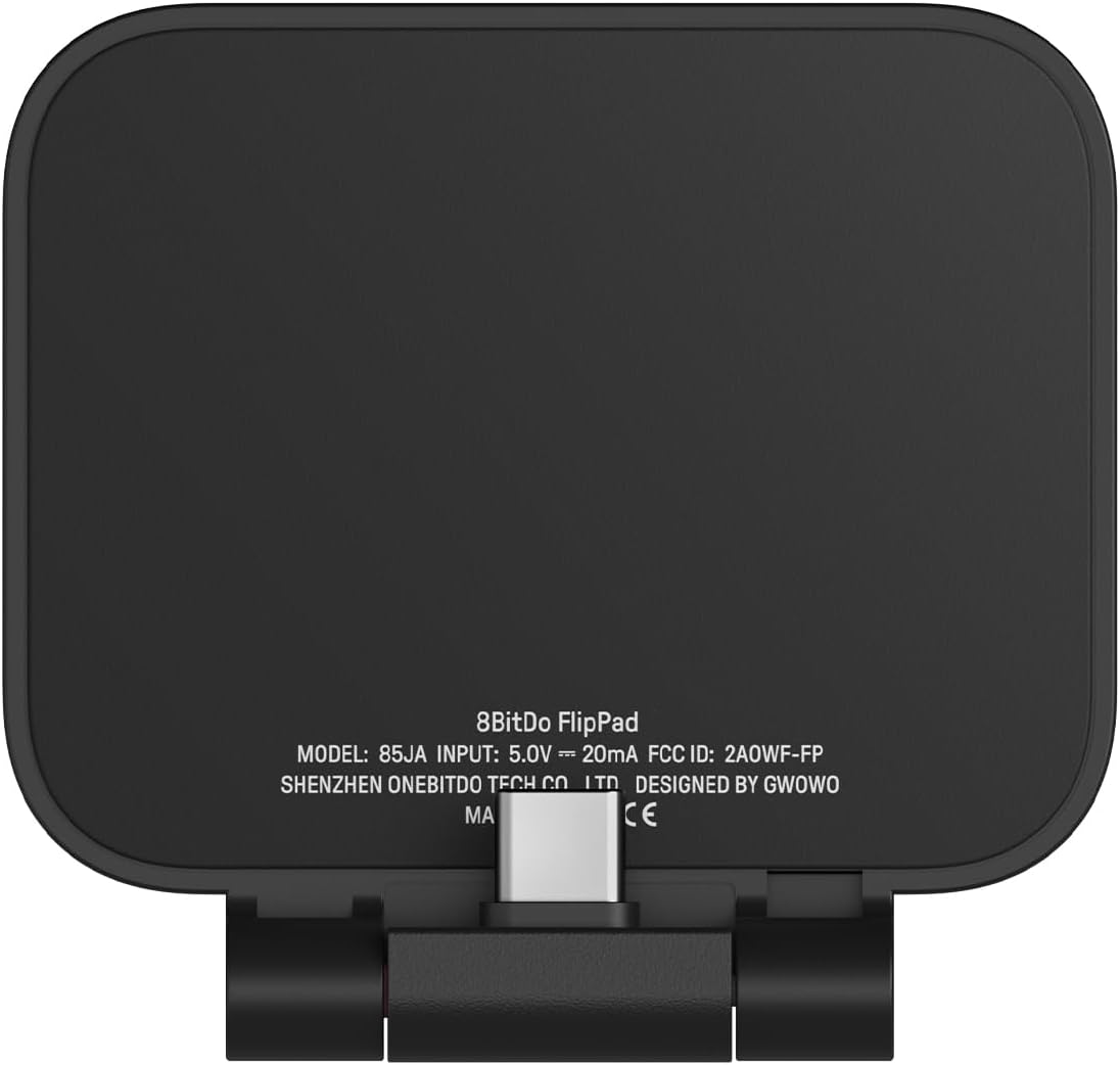 8BitDo FlipPad Black - Manette de jeu mobile pour iPhone et Android - Manettes - 8Bitdo - Shop Just for Games