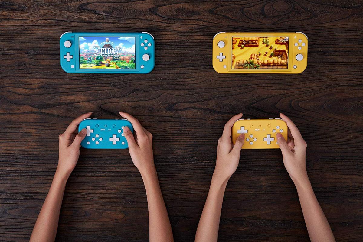 8BitDo Lite Jaune Manette Bluetooth pour Switch Lite, Switch et Windows - Manettes - 8Bitdo - Shop Just for Games