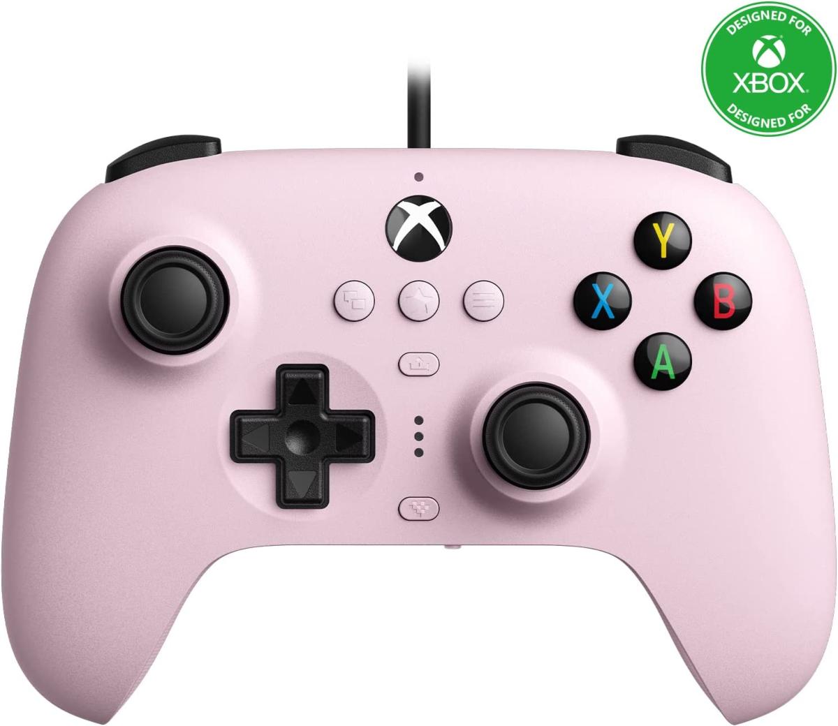 8Bitdo manette filaire Ultimate pour Xbox Series X, Xbox Series S, Xbox One, Windows 10/ 11 - Rose - Manettes - 8Bitdo - Shop Just for Games
