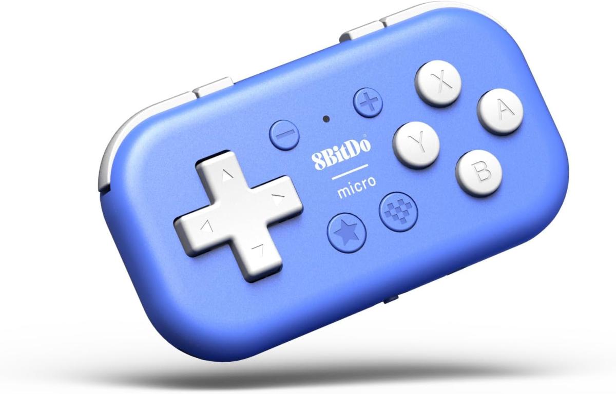 8bitdo Mini - manette bluetooth bleue pour Nintendo Switch & Raspberry Pi - Manettes - 8Bitdo - Shop Just for Games
