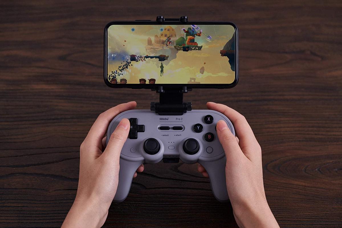 8Bitdo Mobile Clip Accessoire Pro 2 Bluetooth Gamepad - Manettes - 8Bitdo - Shop Just for Games
