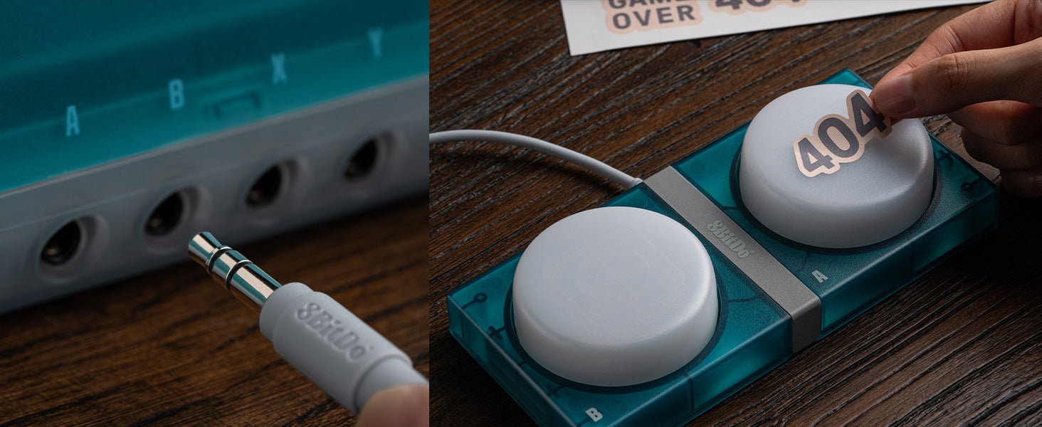 8BitDo Retro Mechanical Keyboard Clear Blue Edition (Clavier Qwerty 87 touches - DISPOSITION ANSI / ANSI LAYOUT) - Manettes - 8Bitdo - Shop Just for Games