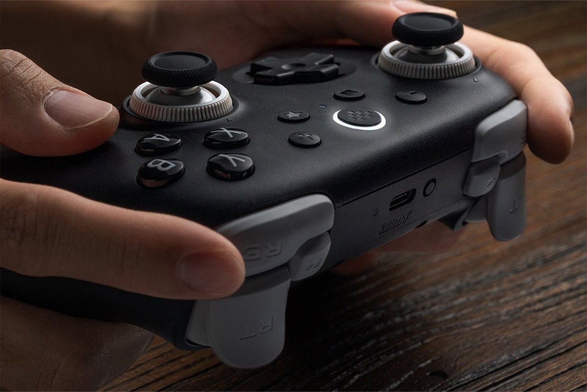8BitDo Ultimate 3C+ Stealth Black - Manette sans fil PC Windows et Android - Manettes - 8Bitdo - Shop Just for Games