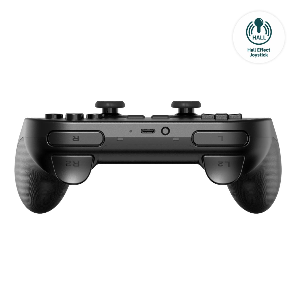 8BitDo PRO 2 Gamepad Hall Effect - Black New Edition - Manettes - 8Bitdo - Shop Just for Games