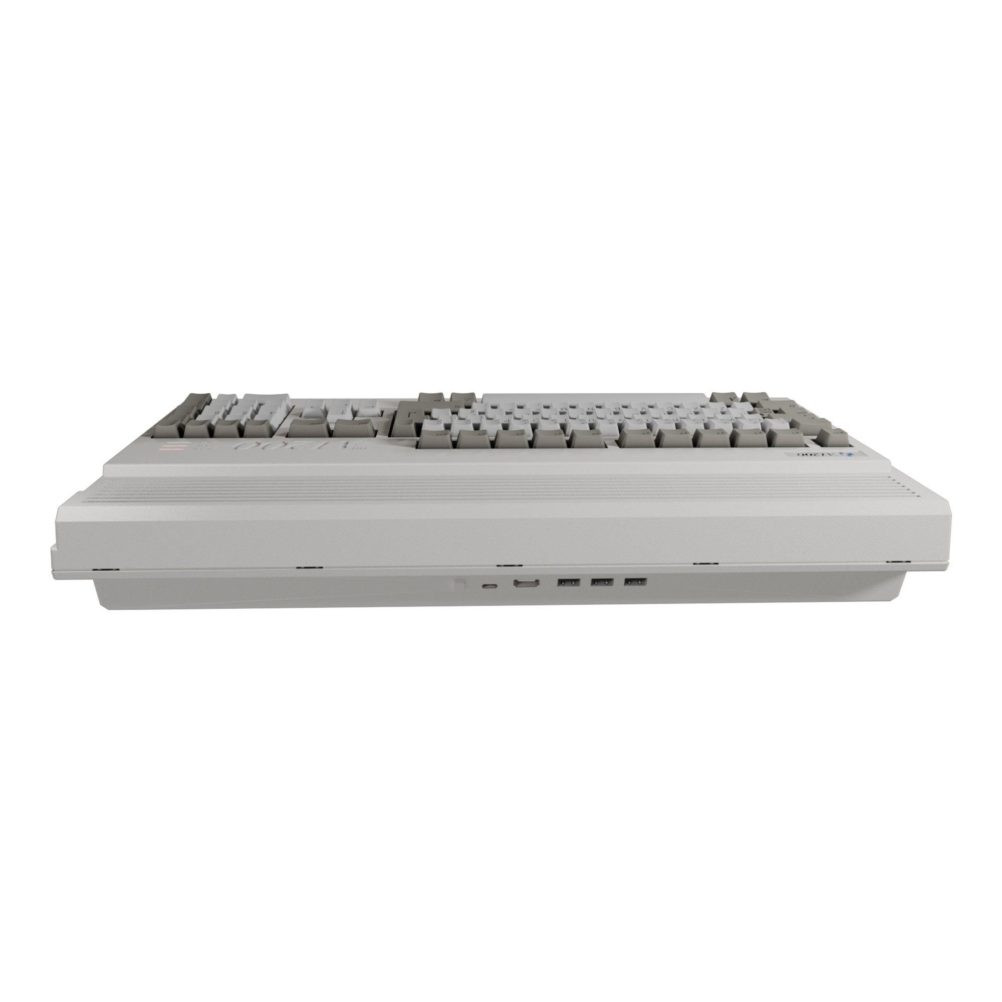 The A 1200 - Amiga 1200 +25 Jeux - Clavier Full Size, Souris et Manette inclus