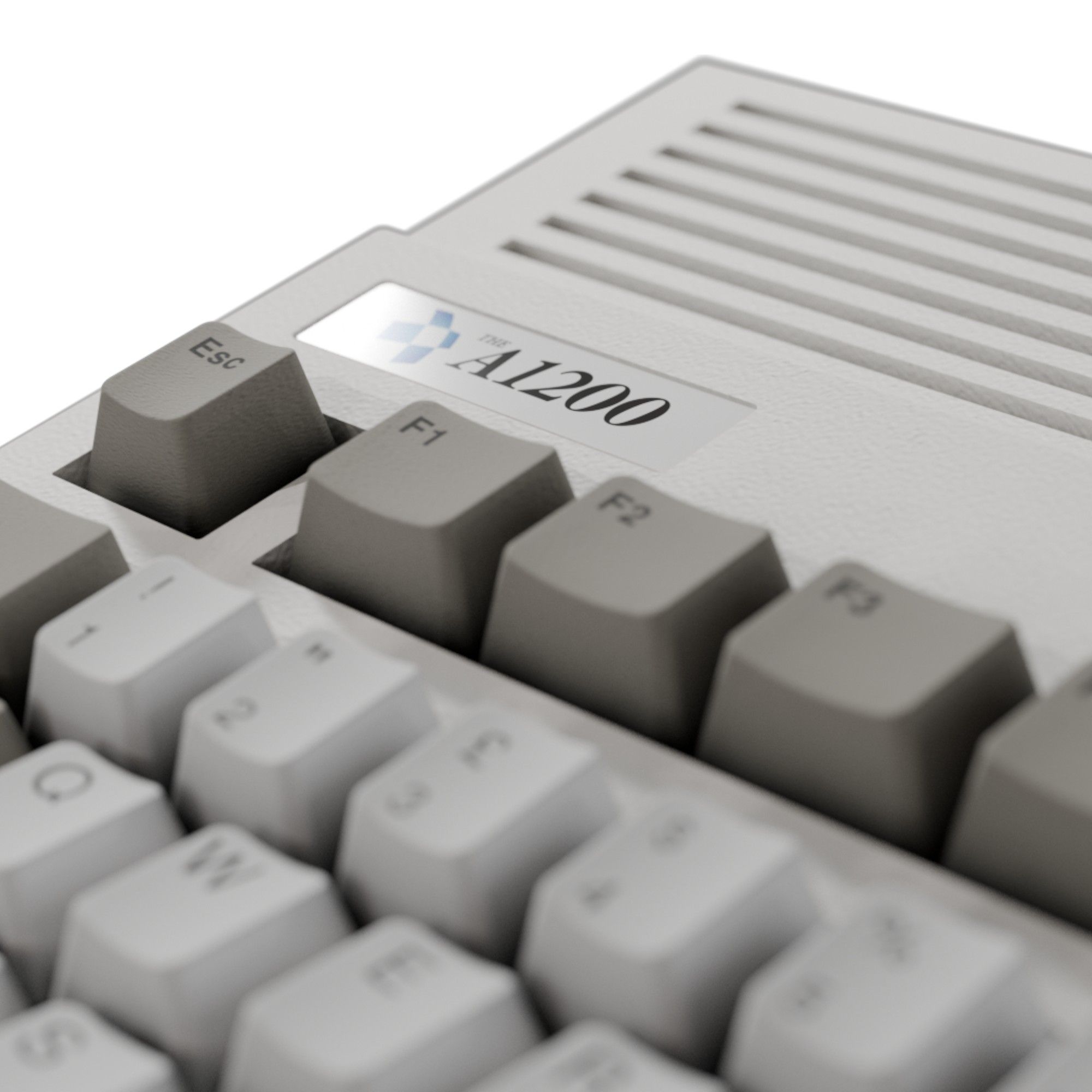 The A 1200 - Amiga 1200 +25 Jeux - Clavier Full Size, Souris et Manette inclus
