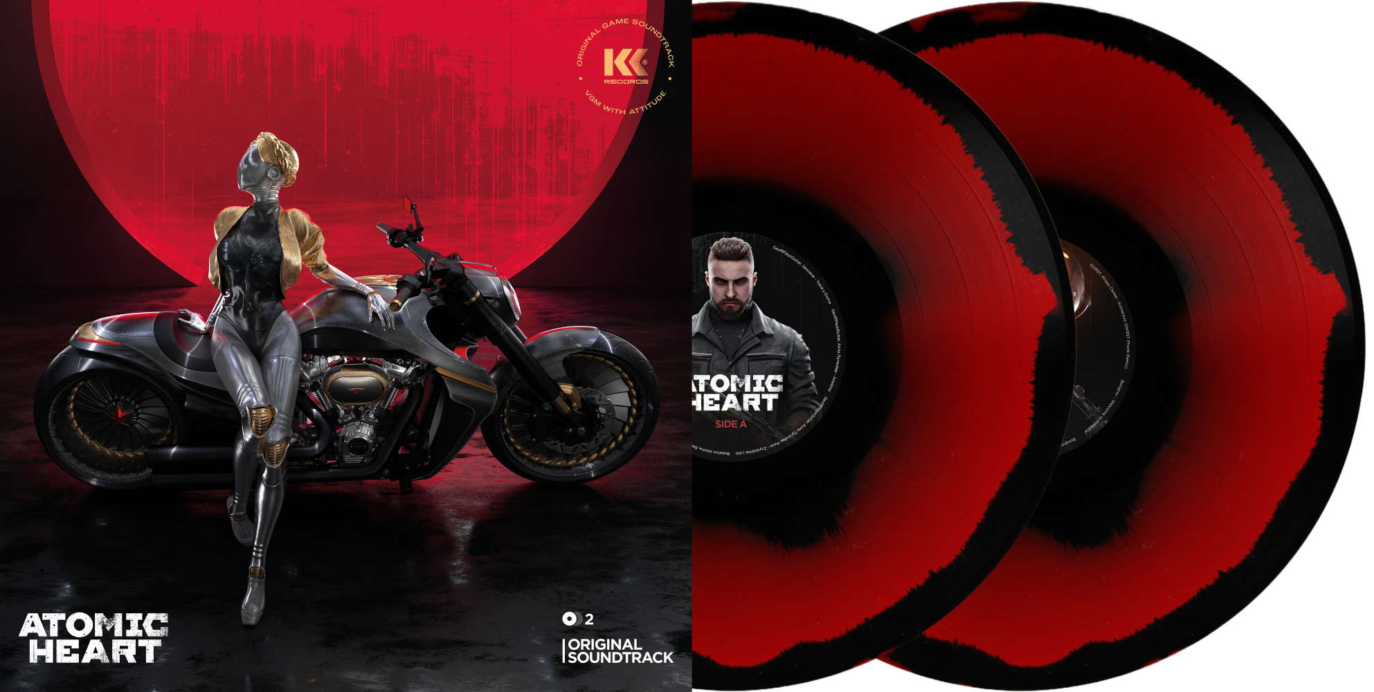 Atomic Heart Original Game Soundtrack Vinyle 2LP