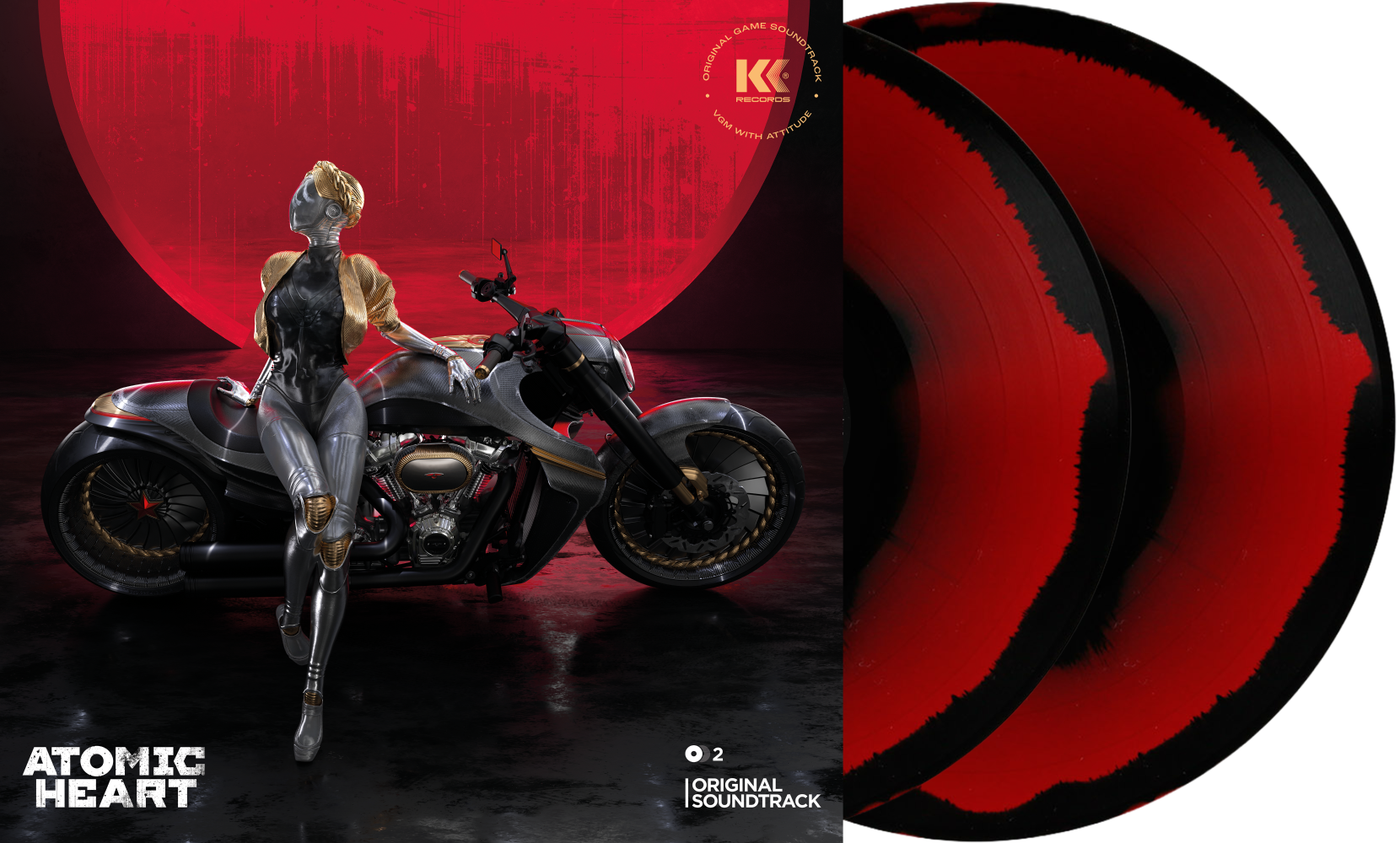 Atomic Heart Original Game Soundtrack Vinyle 2LP