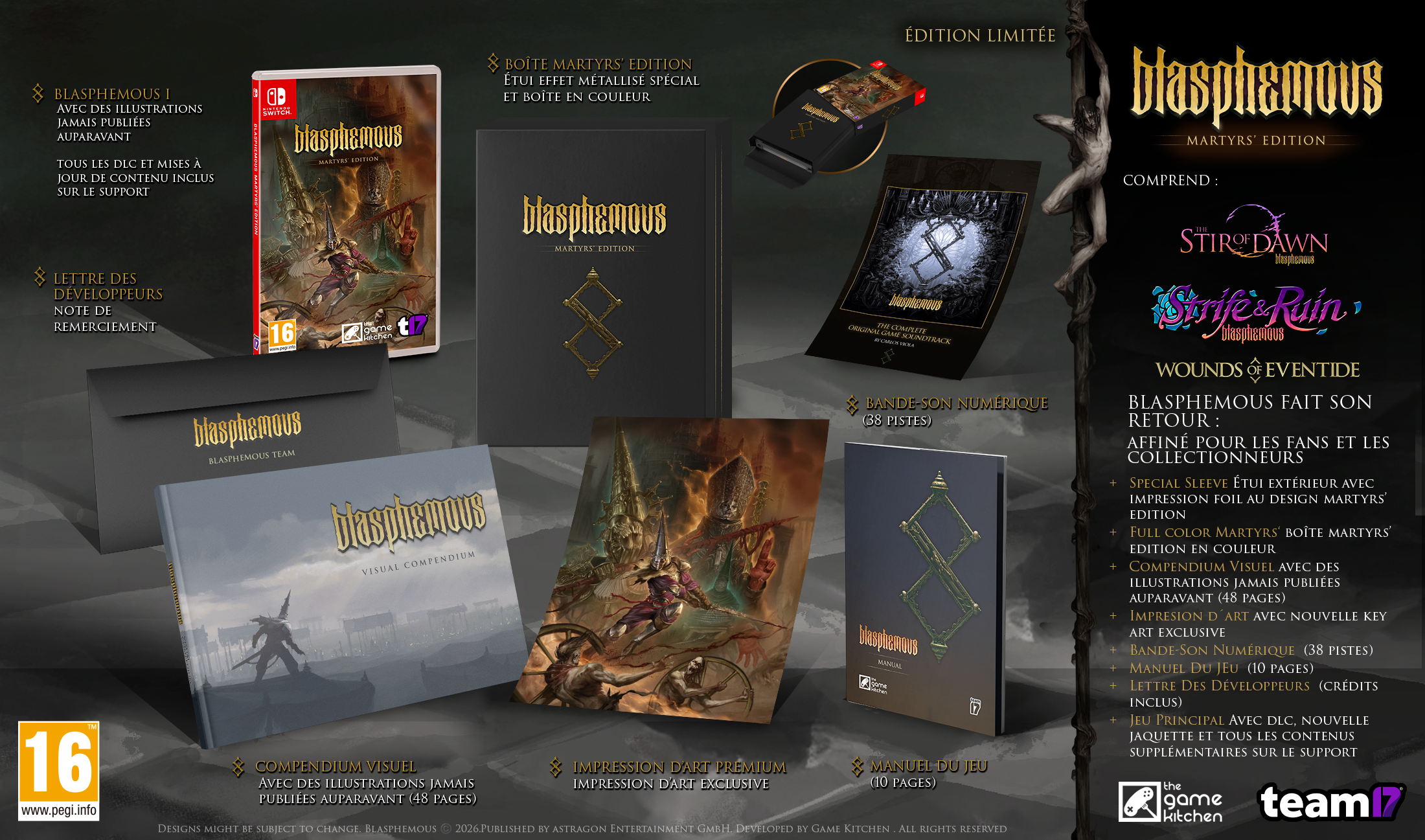 Blasphemous Martyr's Edition Nintendo Switch