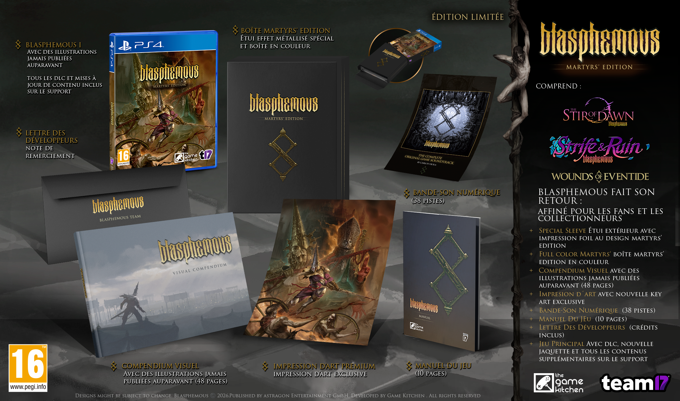 Blasphemous Martyr's Edition Playstation 4
