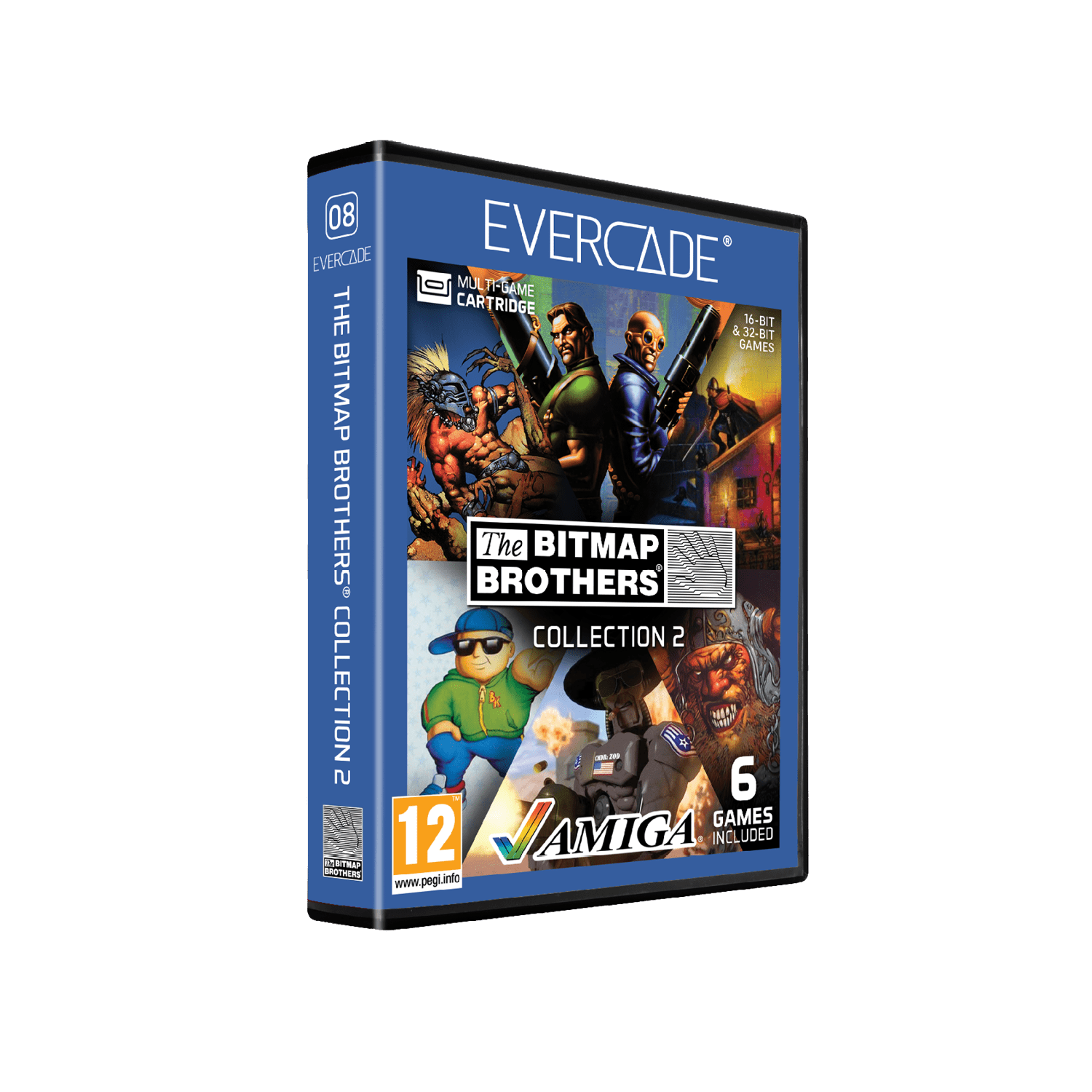 Blaze Evercade - The Bitmap Brothers Collection 2 - Cartouche n° 8 "Home Computer" - Jeux Rétro - Evercade - Shop Just for Games