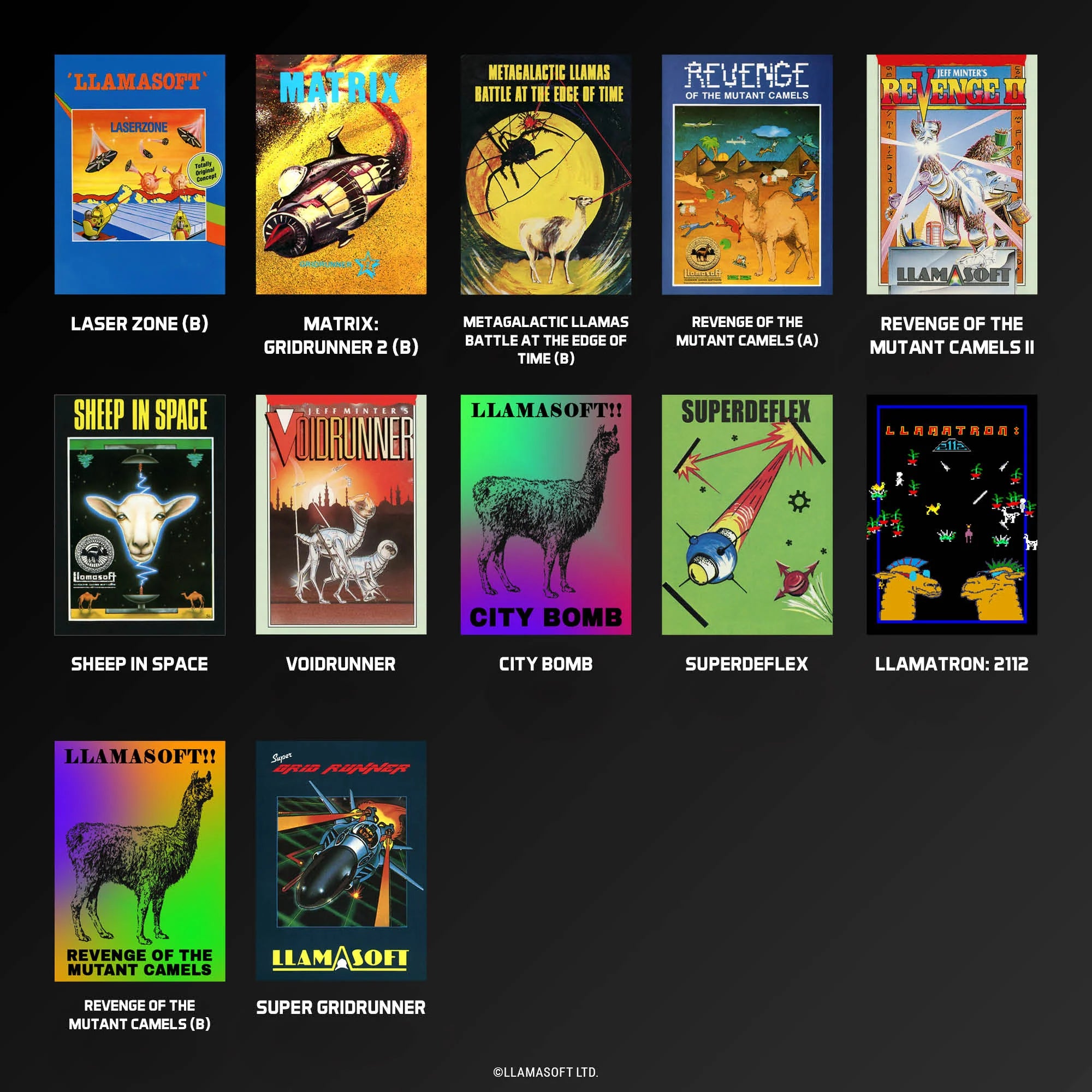 Blaze Evercade - The Llamasoft Collection - Cartouche n°10 "Home Computers"