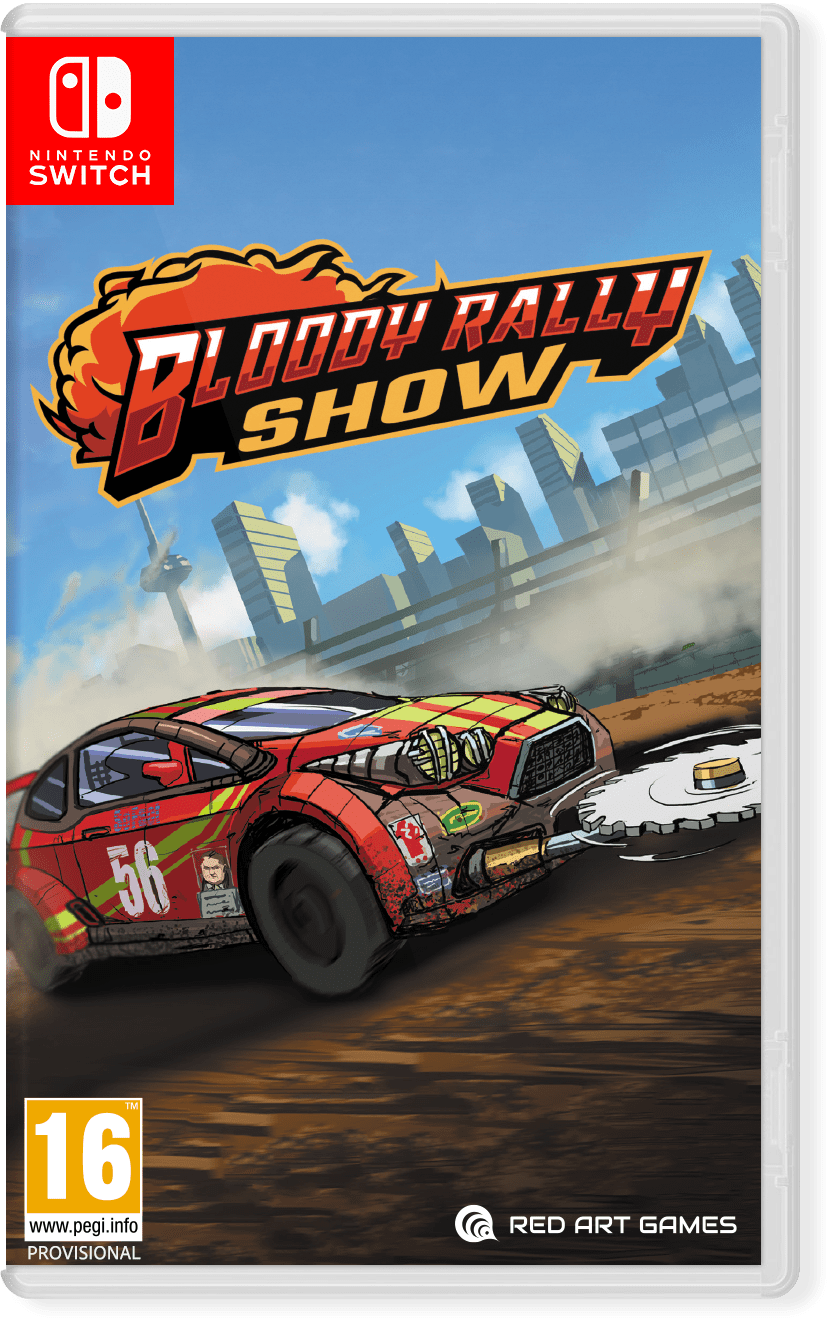 Bloody Rally Show Nintendo Switch - Jeux Vidéo Physique - Red Art Games - Shop Just for Games