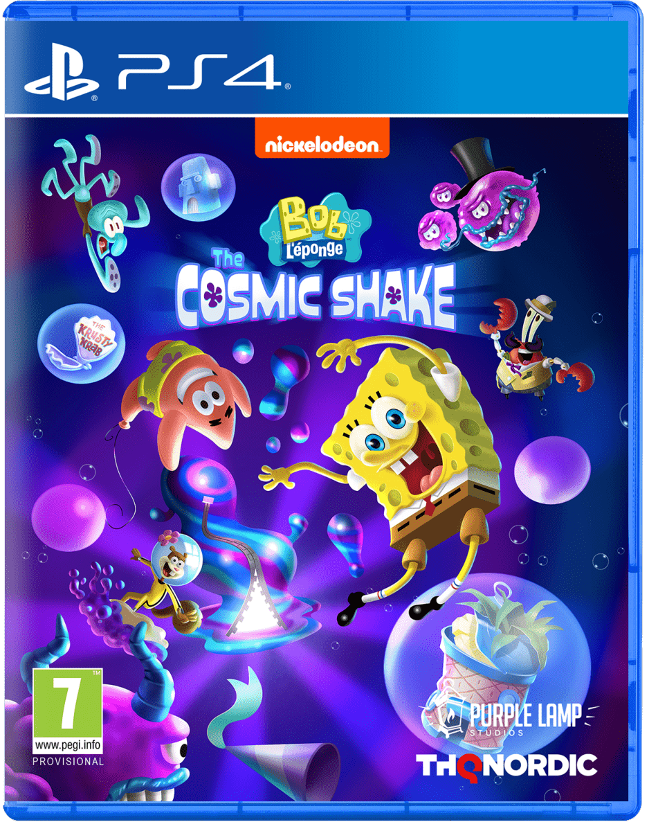Bob L'Eponge The Cosmic Shake PS4 - Jeux Vidéo Physique - THQ NORDIC GAMES - Shop Just for Games