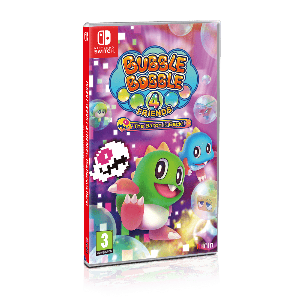 Bubble Bobble 4 Friends Baron is Back SWITCH - Jeux Vidéo Physique - ININ - Shop Just for Games