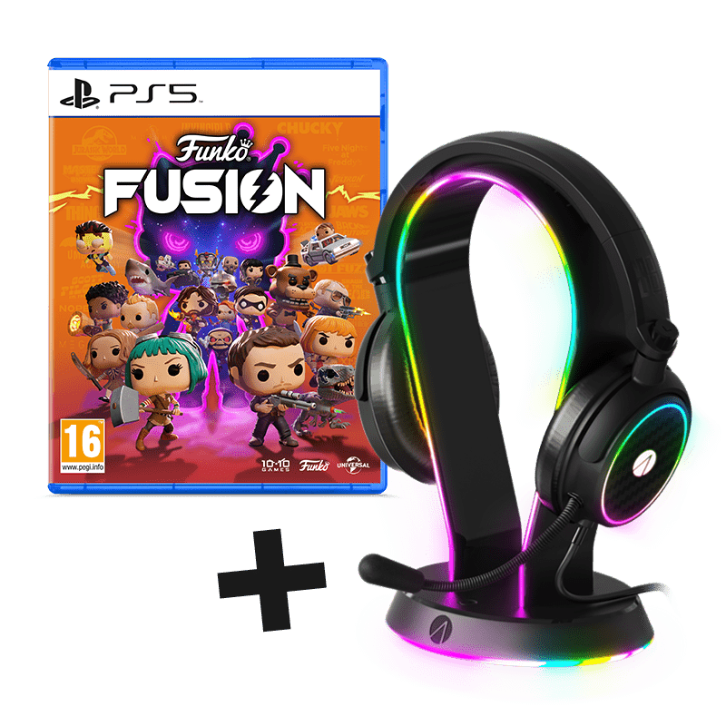 Bundle Casque & Stand Stealth Light Up + Funko Fusion PS5 - Jeux Vidéo Physique - Shop Just for Games - Shop Just for Games