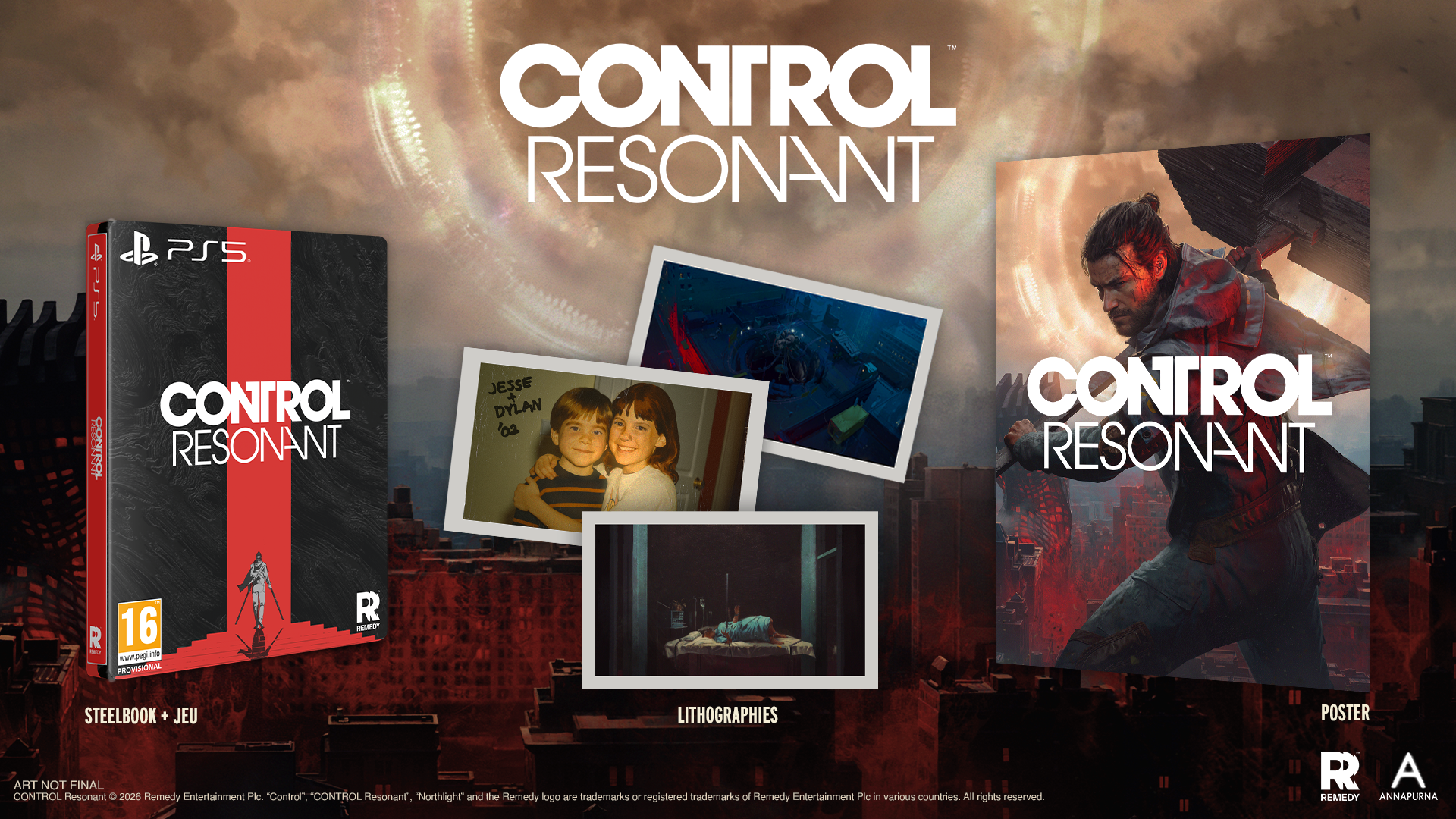 Control Resonant Steelbook Edition PS5