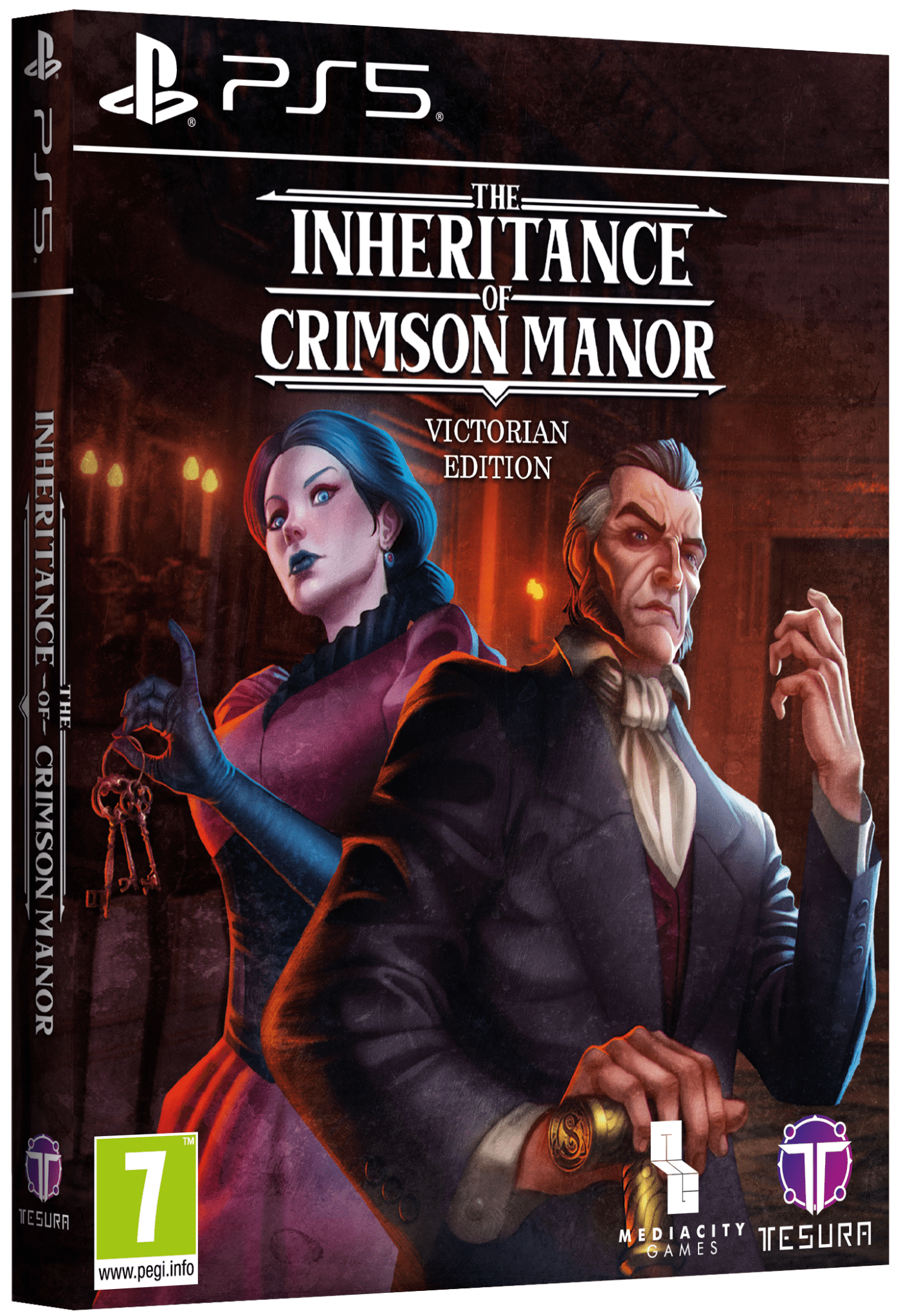 The Inheritance of Crimson Manor - Victorian Edition PS5 - Jeux Vidéo Physique - TESURA - Shop Just for Games