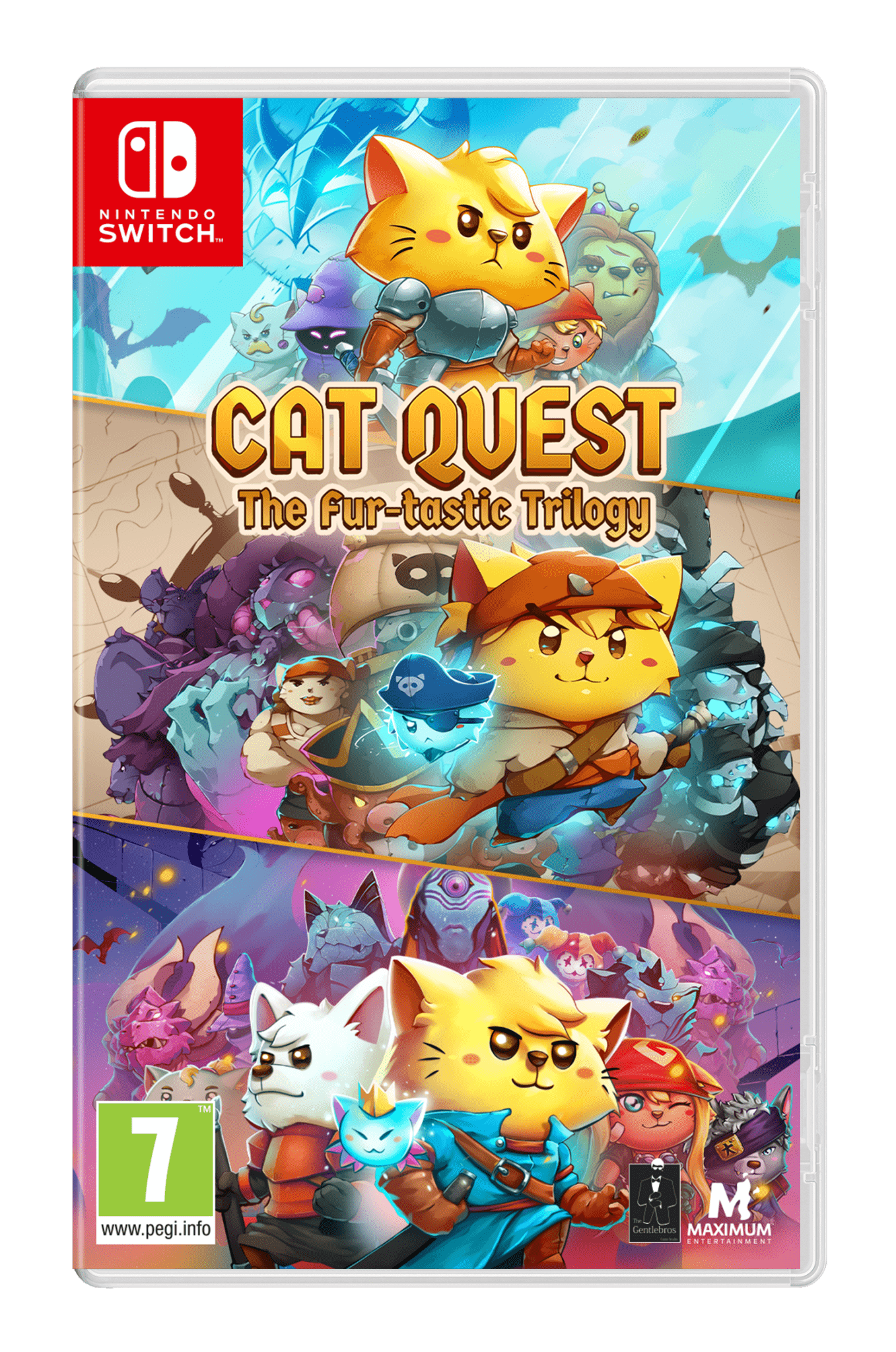 Cat Quest The Fur - tastic Trilogy SWITCH - Jeux Vidéo Physique - Maximum Entertainment - Shop Just for Games