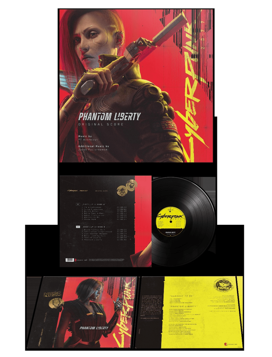 Cyberpunk 2077: Phantom Liberty (Original Score) Vinyle - 1LP - Vinyles - SONY - Shop Just for Games