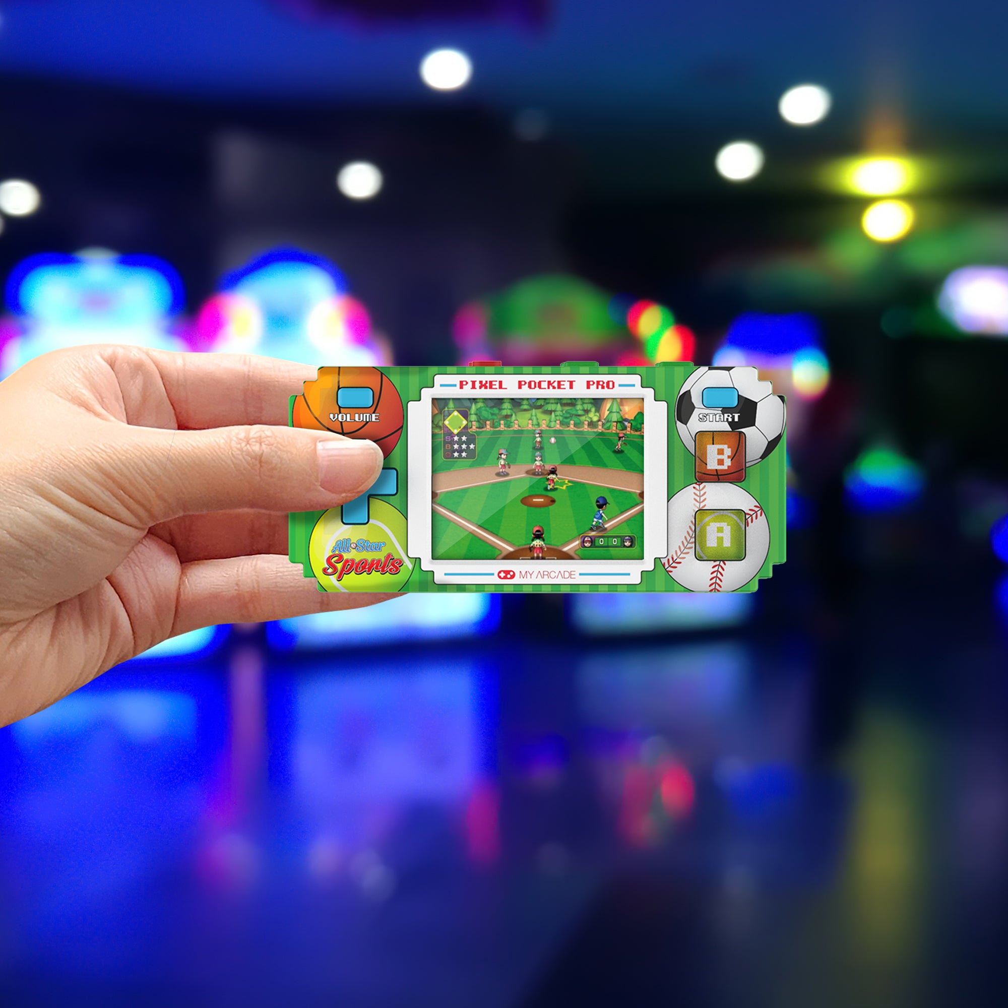 My Arcade Pixel Pocket Pro All-Star Sports