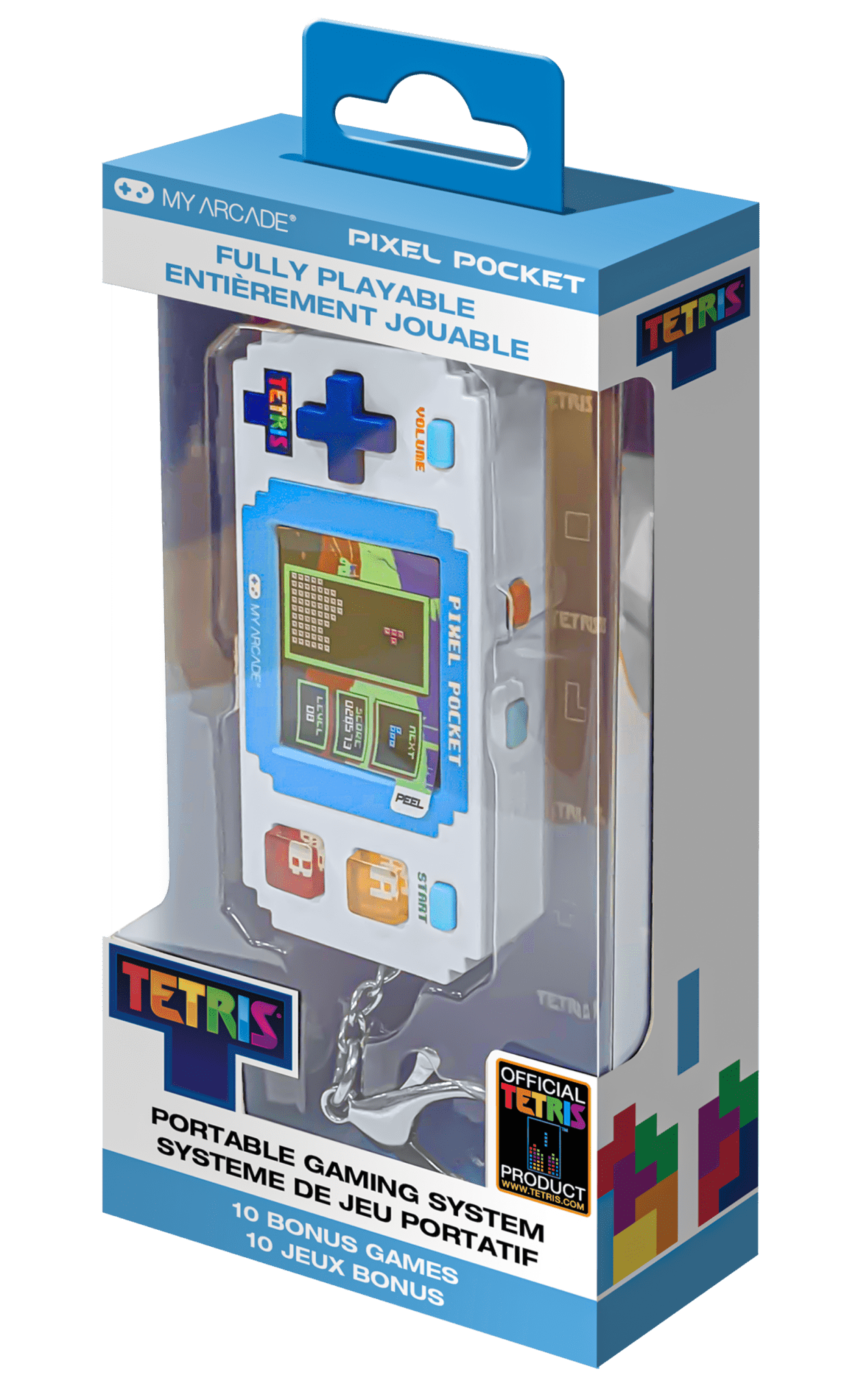 My Arcade - Pixel Pocket Tetris Mini Portable - Console portable - My Arcade - Shop Just for Games