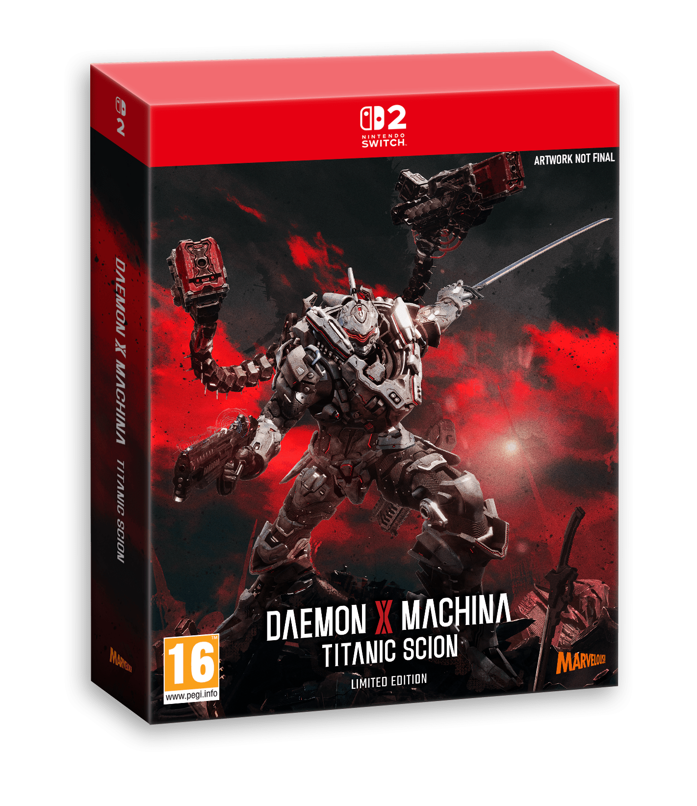 Daemon X Machina Titanic Scion Limited Edition Switch 2 - Jeux Vidéo Physique - MARVELOUS - Shop Just for Games
