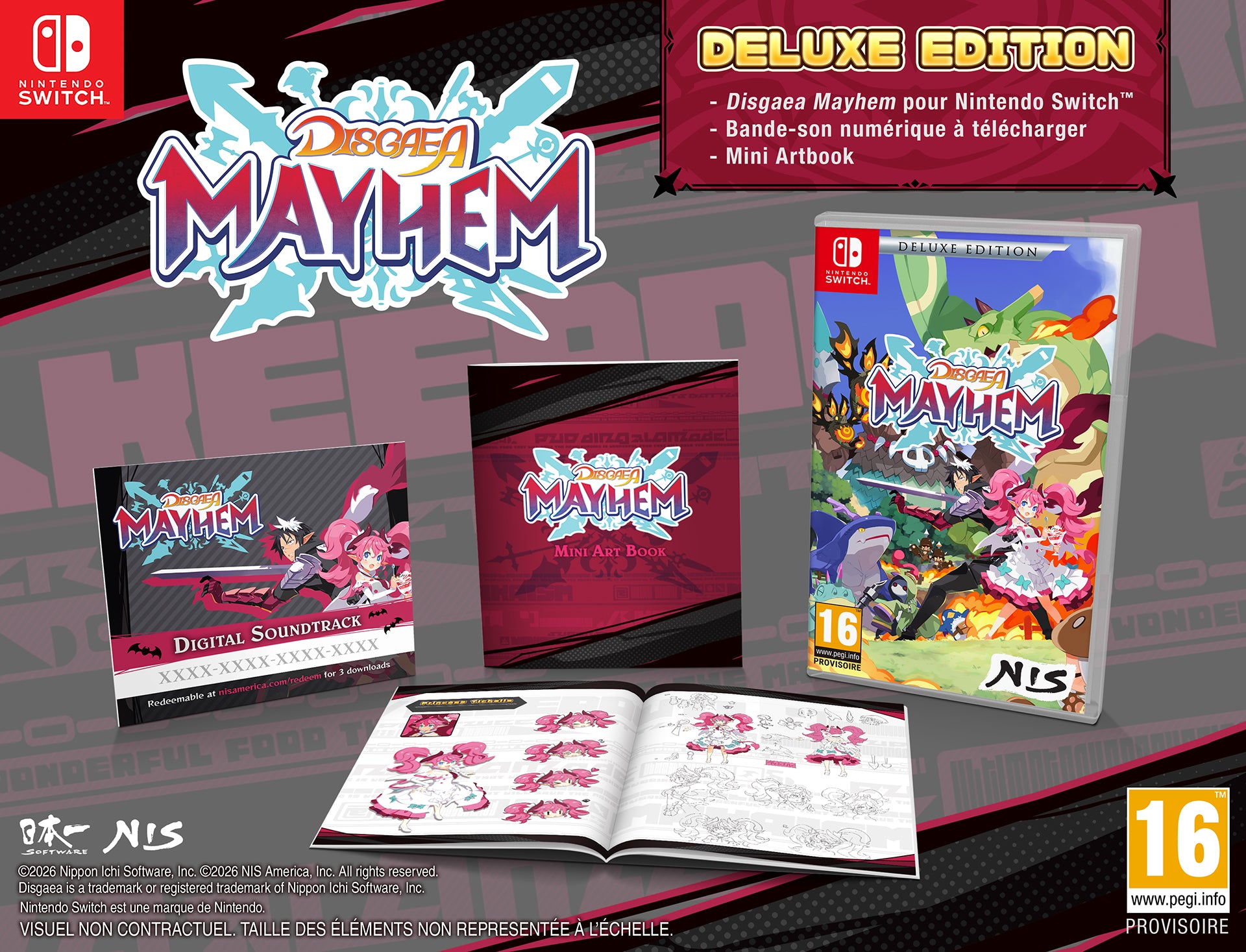 Disgaea Mayem Deluxe Edition SWITCH