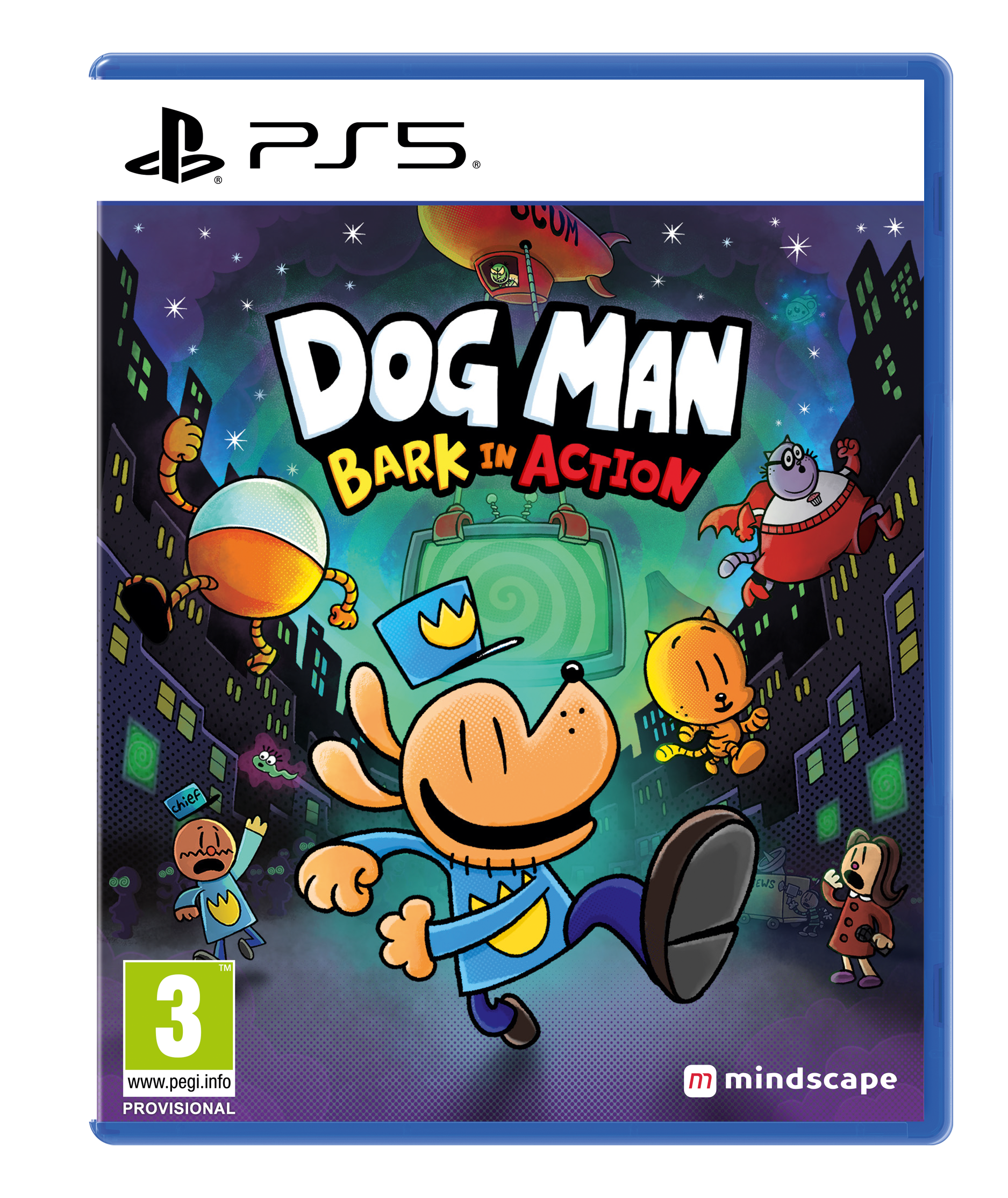 Dog Man Bark in Action PS5