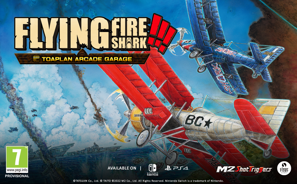Toaplan Arcade Garage: Flying Fire Shark !!! PS4