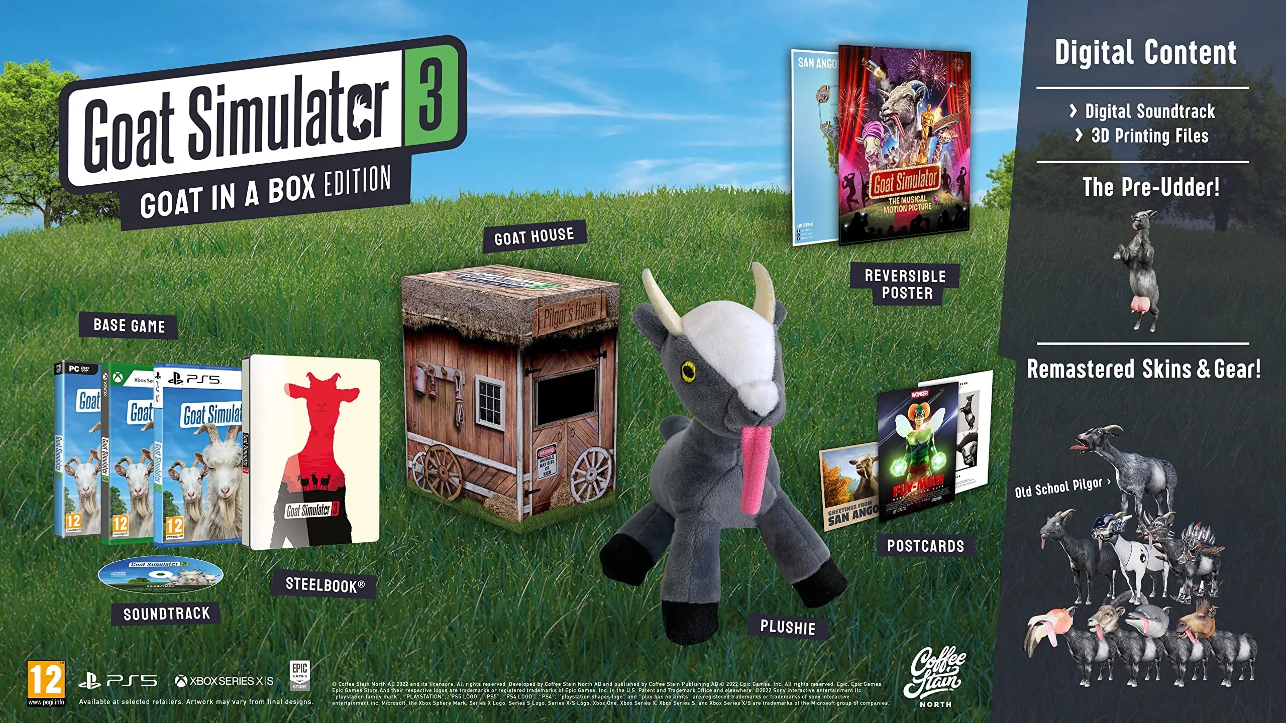 Goat Simulator 3 Goat in a Box Edition PS5 - Jeux Vidéo Physique - Deep Silver - Shop Just for Games