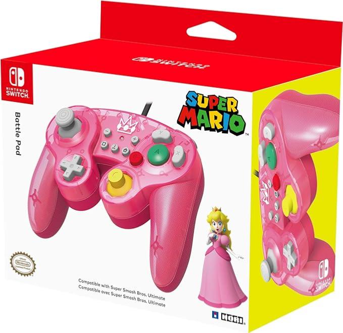 Hori Battle Pad Peach - Nintendo Switch - Accessoires - Hori - Shop Just for Games