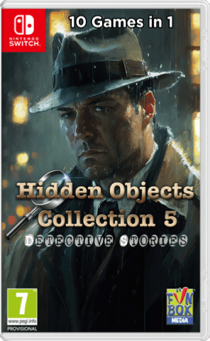 Hidden Objects Collection 5 : Detective Stories Nintendo SWITCH - Jeux Vidéo Physique - Funbox - Shop Just for Games