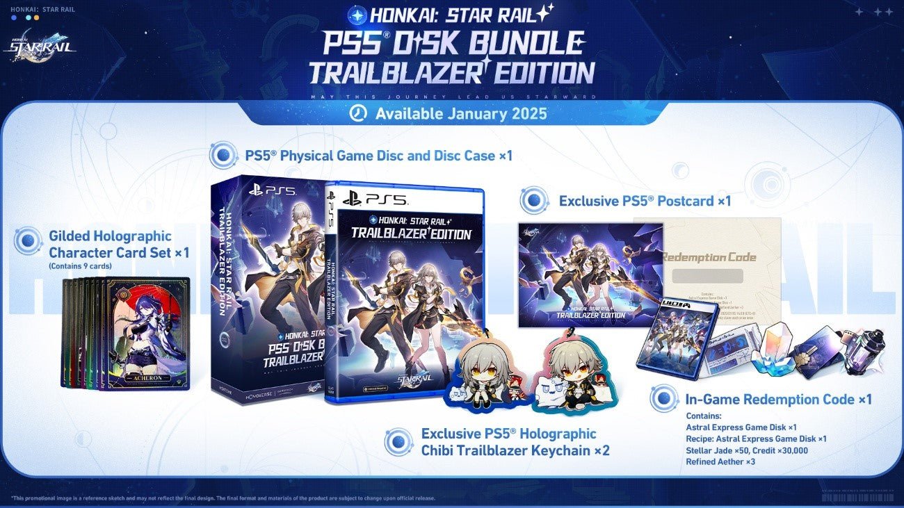 Honkai Star Rail Trailblazer Edition PS5 - Jeux Vidéo Physique - PM Studios - Shop Just for Games