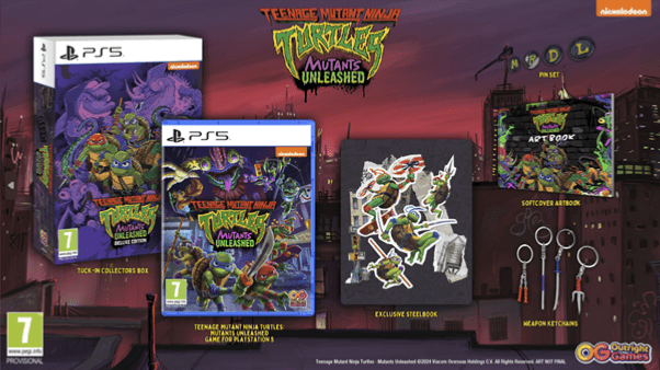 Teenage Mutant Ninja Turtles Mutants Unleashed Deluxe Edition PS5 - Jeux Vidéo Physique - Outright Games - Shop Just for Games