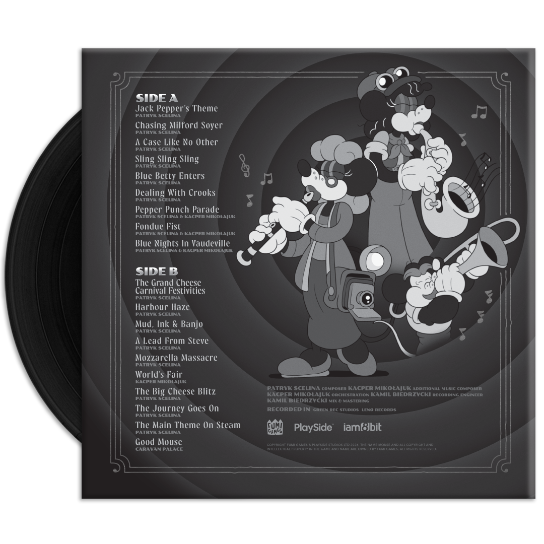 MOUSE: P.I. For Hire OST Vinyle 1LP