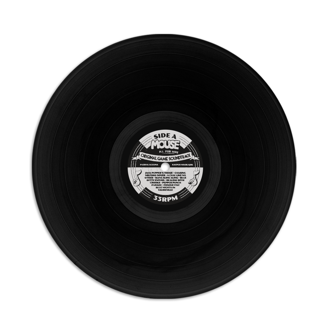 MOUSE: P.I. For Hire OST Vinyle 1LP